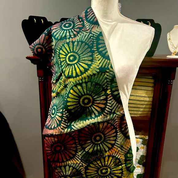 Kampala Crepe African Fabric 100% Crepe 4.5 yards - Picture 5 of 5